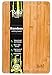 BELLO Premium Bamboo Cutting Board Extra Large and Durable 18 x 12 inches with Drip Juice Groove.The Best Thick Strong Organic Kitchenware