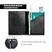 ProCase Genuine Leather Passport Cover Holder Travel Passport Case for Men and Women -Black