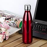 Water Bottle, OUTAD 18-Ounce Double Wall Vacuum Insulated Stainless Steel Water Bottle Perfect for Outdoor Sports Camping Hiking Cycling