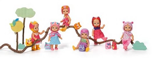 Zapf 920060 - Mini CHOU Birdies Minidoll Ass. 2, Minipuppen und Zubehör