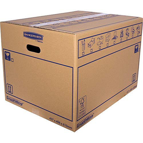 SmoothMove Heavy Duty Double Wall Cardboard Moving and Storage Boxes