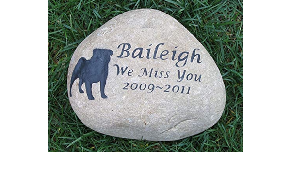 pug memorial stone