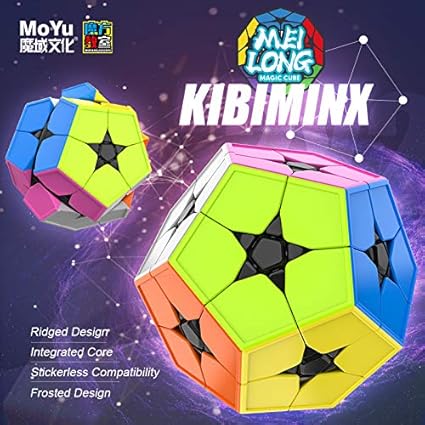 Alician Magic Cube Irregular Shape Dodecahedron Matte Intellectual Development Smart Cube for Kids Adults