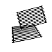 onlyfire Porcelain Enameled Steel Replacement Cooking Grill Grid Grates Fit Weber Spirit Genesis Grills, Lowes Model Grills