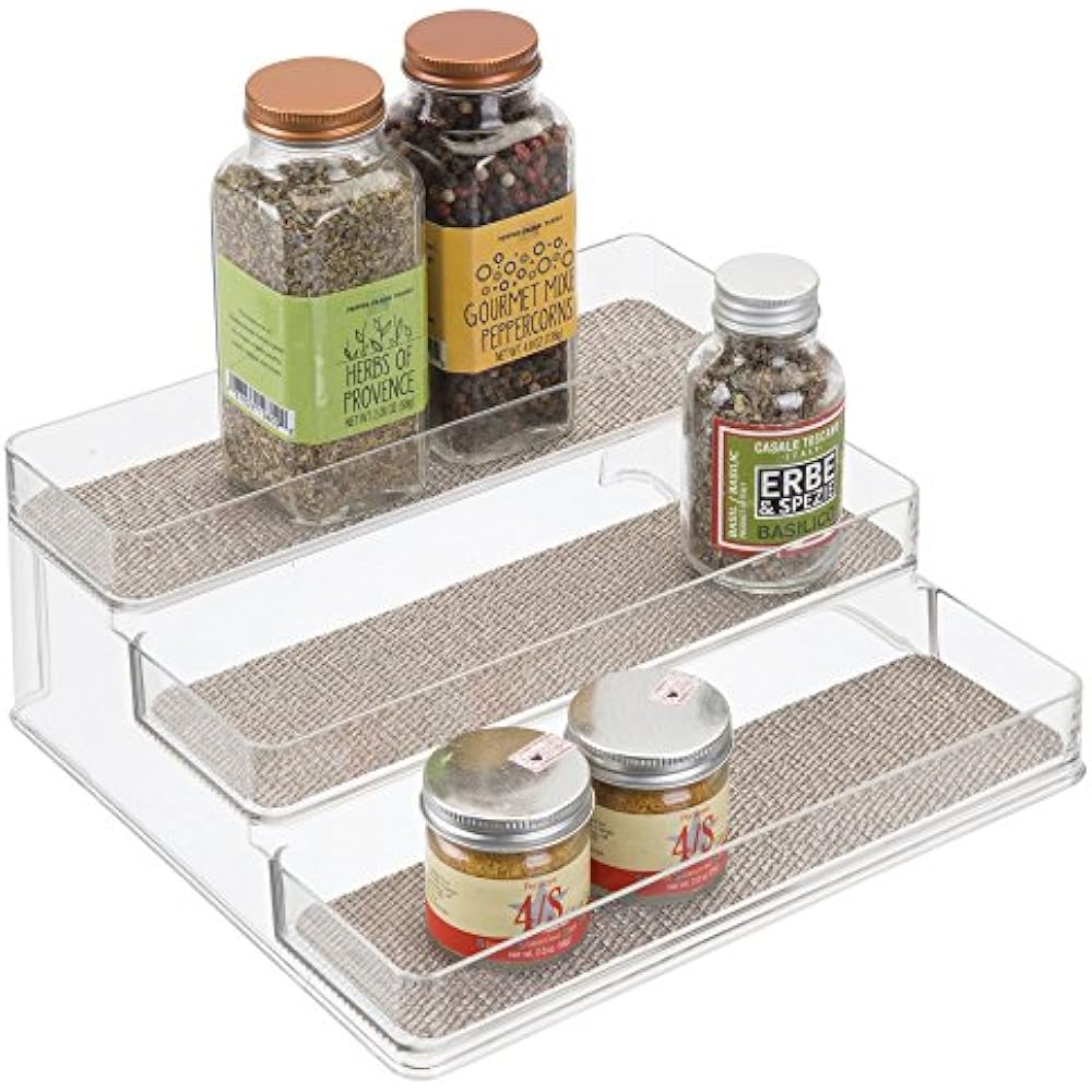 InterDesign Twillo Spice Rack, Organizer For Kitchen Pantry,