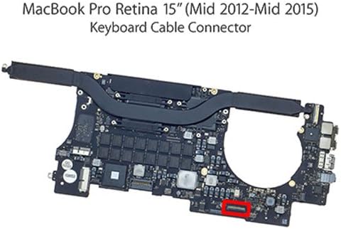 Amazon Com Odyson Keyboard Fpc Connector 30 Pin Replacement For Macbook Pro 13 Retina A1425 A1502 15 A1398 12 15 Computers Accessories