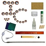 Instrument Clinic Alto Saxophone Pad Installation Kit, with Leak Light, Email Your Model!