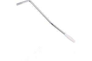 LGEGE 6MM Thread Tremolo Arm Wammy Bar Suitable for Fender for Fender Squier Stratatocaster Electic Guitar 6MM Thread with White Tip