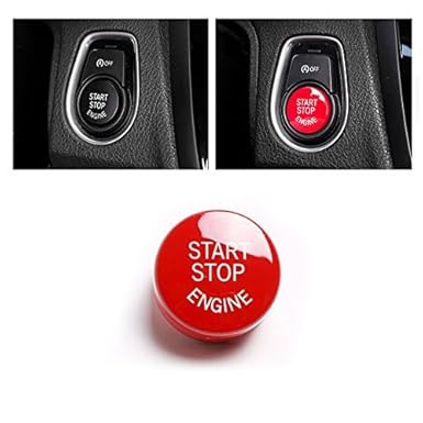 Car Engine Start Stop Switch Button Cover for BMW F30
