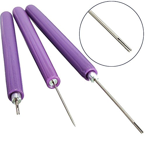 ODETOJOY 2 Quilling Slotted Tools+1 Awl+1 Quilling Curling Coach Best Starter Quilling Paper Pen Set