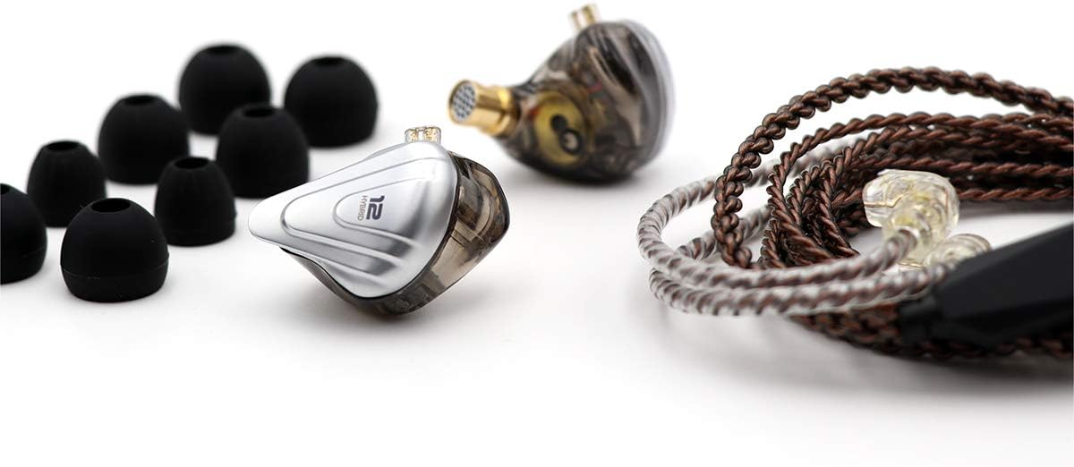 Linsoul KZ ZSX 5BA+1DD 6 Driver Hybrid in-Ear HiFi Earphones with Zinc Alloy Faceplate - Image 4