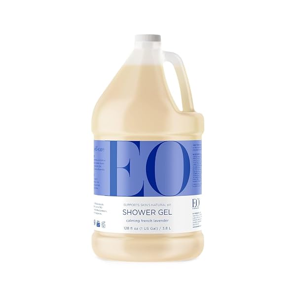 EO SHOWER GEL REFILL, 1 GALLON, FRENCH LAVENDER,...