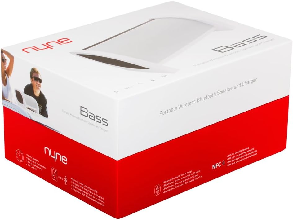 nyne bass portable bluetooth speaker