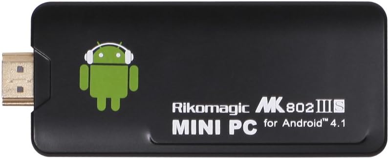 Rikomagic Bluetooth MK802 IIIS Android 4.1 Dual Core 8G Mini PC 1080P TV Box
