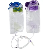 ZYOUO epump 1000ml with Flush Feeding Bag 30 Count