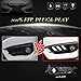 RCP -CVI-DRL01- Aftermarket Mustang Style LED Daytime Running Lights Turning Lights for 2016-2017 Tenth Generation Honda Civic- FC1, FC2, FC3, FC4, Set of 2