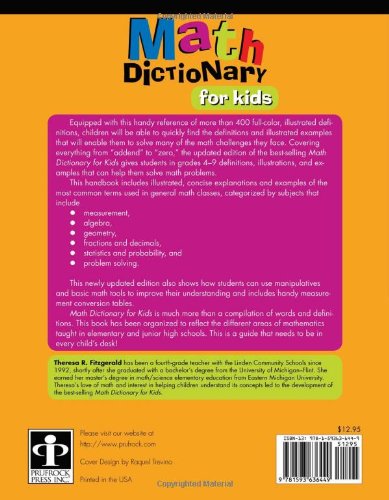 Math Dictionary for Kids: The Essential Guide to Math Terms, Strategies ...
