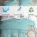 ARL HOME Duvet Covers 2PC Twin Size Cartoon Totoro Anime Bedding Set with 1 Pillowcases Cute Totoro Quilts Cover for Teen Kid's Children Adult Gift Bed Set (Mint Green)