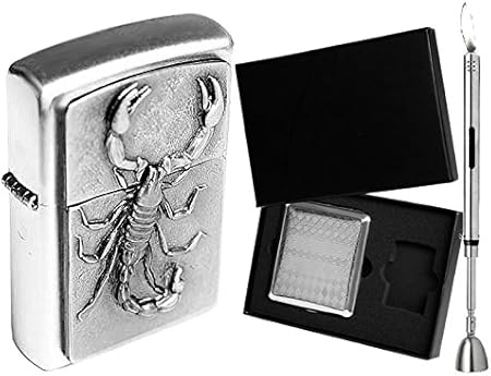 Zippo Coffret Cadeau Briquet Scorpion Sports Et Loisirs Allume Feu Ram Mount Co Uk