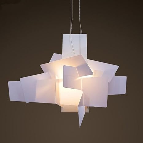 Moderno Lampadario A Sospensione Per Camera Da Letto E Soggiorno Minimalisti 2 Bulbi Illuminazione E27 Diametro 65 Cm Amazon It Illuminazione