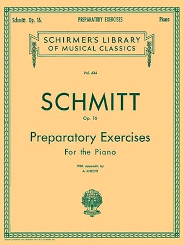 Download Schmitt: Preparatory Exercises, Op. 16 PDF