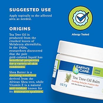 tea tree oil and shea butter for face