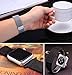 Apple Watch Band 42mm, Fully Magnetic Closure Clasp Mesh Loop Milanese Stainless Steel iWatch Band for Apple Watch Series 3 Series 2 Series 1 Sport and Edition (42mm-silver)