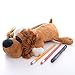 Plush Animal Pencil Case Doggy Stationery Case Cartoon Pouch Storage Comestic Makeup Bag 10