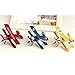 Bemodst® 3pc/Lot Vintage Metal Planes Model Iron Retro Aircraft Glider Biplane Pendant Model Airplane kids Toy Home Christmas Decoration
