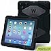 iPad Cases,iPad 2 Case,iPad 4 Case,TRAVELLOR[Heavy Duty] iPad Case,Three Layer Armor Defender And Full Body Protective Case Cover With Kickstand and Screen Protector for iPad 2/3/4 - Black