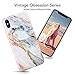 Imikoko iPhone Xs Max Case, iPhone Xs Max Marble Case, Matte Finish Slim Soft Flexible TPU Marble Pattern Cover for Apple iPhone Xs Max 6.5
