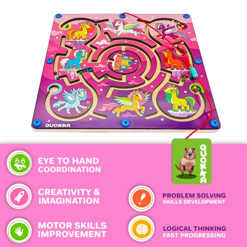 Maze Toddler Board Games for 2 3 Year Olds Unicorn Travel