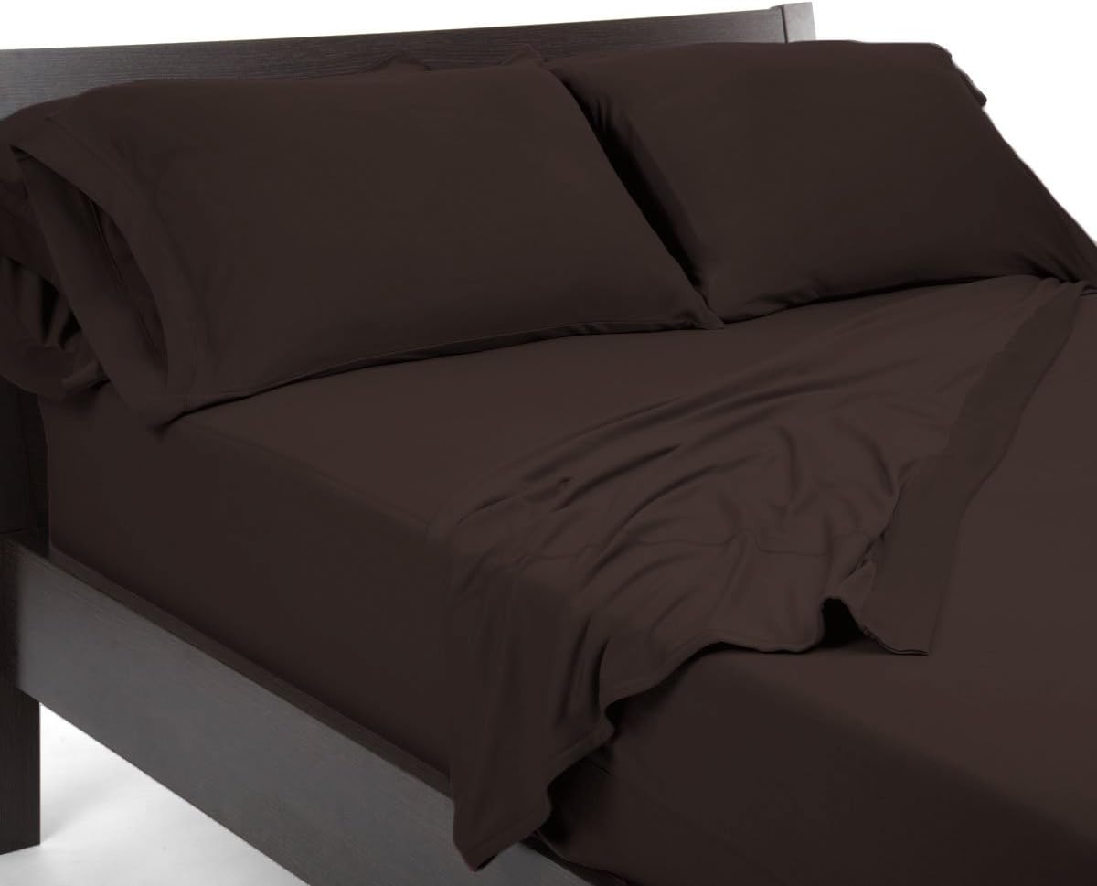 SHEEX REVERSIBLE Sheet Set, Brown (Queen) Home & Kitchen