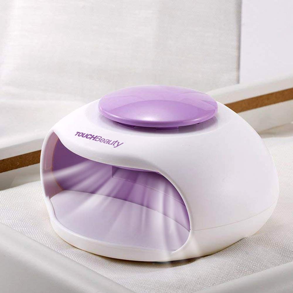 TOUCHBeauty Portable Nail Dryer with Air & LED Light Good for Regular Nail Polishes TB-0889