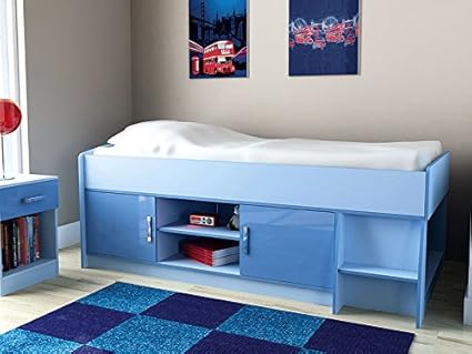 boys blue bed