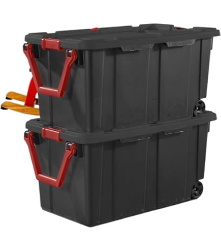 Amazon.com - Sterilite 14699002 40 Gallon/151 Liter Wheeled