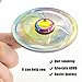 YICOE Colorful Round Wheel Fingertips Fidget Spinner Finger Hand Fidget Toy Best Stress Reducer Relieves Anxiety for Children and Adults