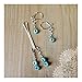 Fake Nipple Rings Clit Clamp Solid Sterling Silver Turquoise Body Jewelry