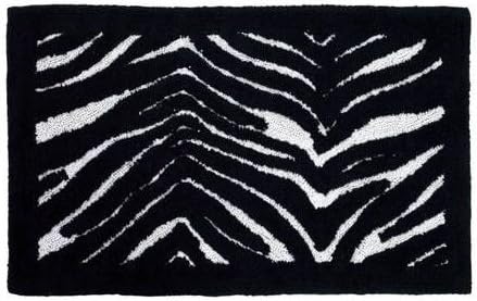 Amazon Com Creative Bath Zebra Print Rug Cbr1050 Furniture Decor