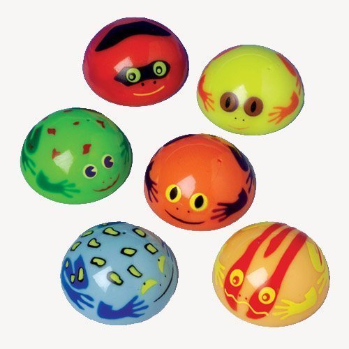 Kid fun products frog poppers toy (2-pack of 12)