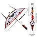 Nickelodeon Boys' Little Paw Patrol Marshall 'Squeeze and Flap' Fun Rainwear Umbrella, red/White, Age 3-7