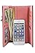Indressme Womens Cute Pink Trifold Wallet