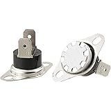 uxcell 2Pcs 95C KSD301 N.C. Temperature Control Switch Thermostat Right Angle