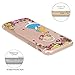 JAHOLAN iPhone 7 Case, iPhone 8 Case Amusing Whimsical Design Clear Bumper TPU Soft Case Rubber Silicone Cover for iPhone 7 iPhone 8 - Wonderland
