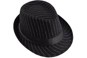 PENINSULA LOVE Felt Trilby Fedora Hat Short Brim Panama Jazz Hat 20s Bowler Gatsby Cap for Men Women