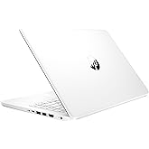 HP Latest Stream 14" HD Laptop, Intel Celeron Processor, 4GB Memory, 64GB eMMC Storage, Fast Charge, HDMI, Up to 11 Hours Long Battery Life, Office 365 1-Year, Win 11 S, Microfiber Bundle, White