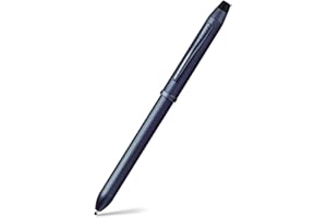 Cross Tech3+ Refillable Tech3+ Presented in a Premium Gift Box - Medium Point, Black Ink, Dark Blue