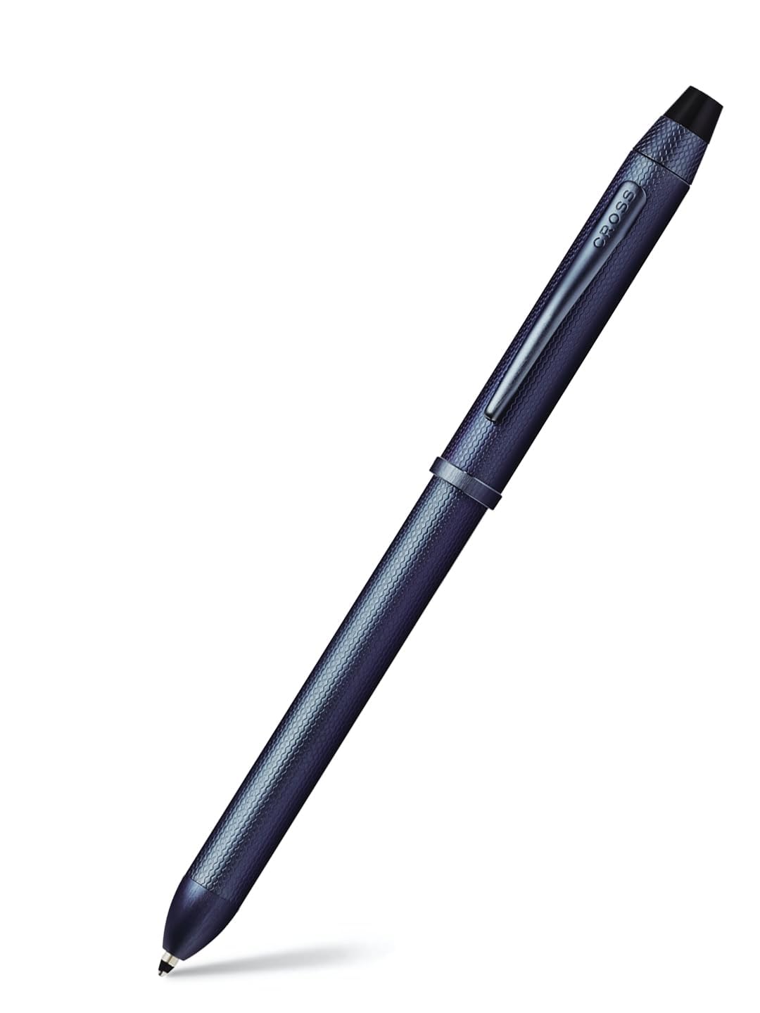 CROSS Tech3+ Dark Blue PVD Multifunction Pen - Black, Red and 0.5mm Lead