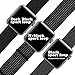 Yunsea Compatible for Apple Watch Band 38mm, New Nylon Sport Loop, Replacement Band Compatible for iwatch, 38mm, Black (Pinkish Weave Color in)