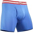 SHEATH Mens Underwear with Pouch 4.0 Men's Modal Dual Pouch Boxer Briefs Underwear